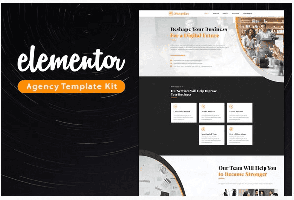 [Themeforest] OrangeBee - Agency Template Kit