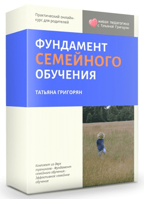 [Татьяна Григорян (Почепаева)] Тренинг «Фундамент семейного обучения + Эффективное семейное обучение» (2020)