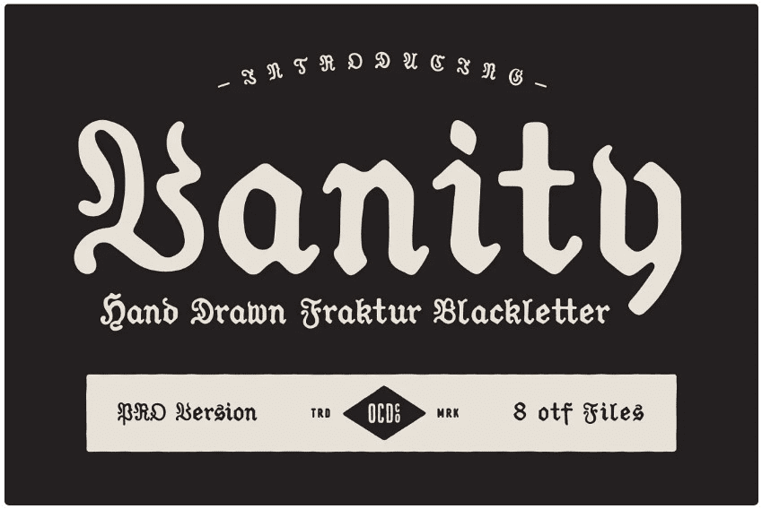 [Creativemarket] Vanity Font