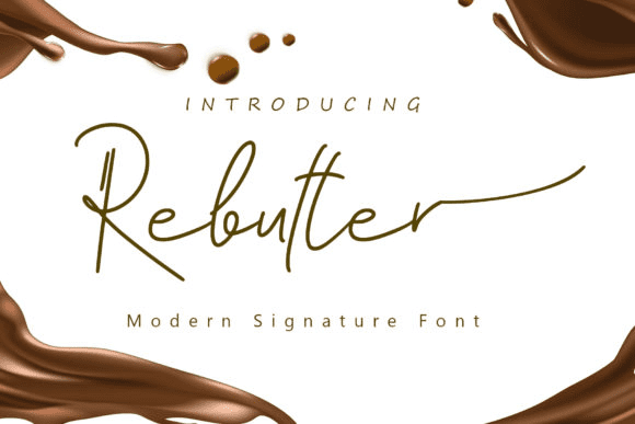 [Creativefabrica] Rebutter Font