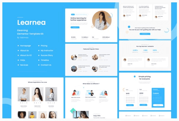 [Themeforest] Learnera - e-Learning Elementor Template Kit