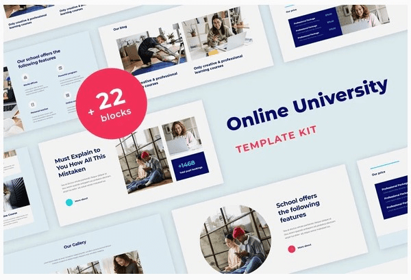 [Themeforest] Learnex - Distance Education & Learning Courses Elementor Template Kit