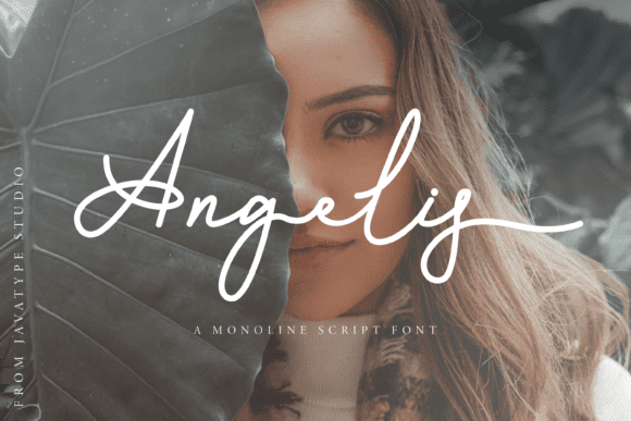 [Creativefabrica] Angelis Font