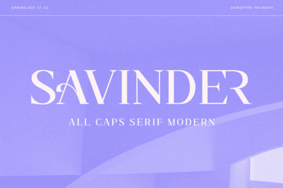 [Creativefabrica] Savinder Font