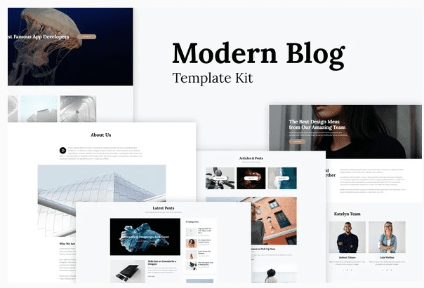 [Themeforest] Katelyn - Modern Blog Template Kit