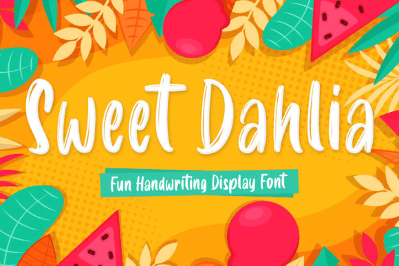 [Creativefabrica] Sweet Dahlia Font
