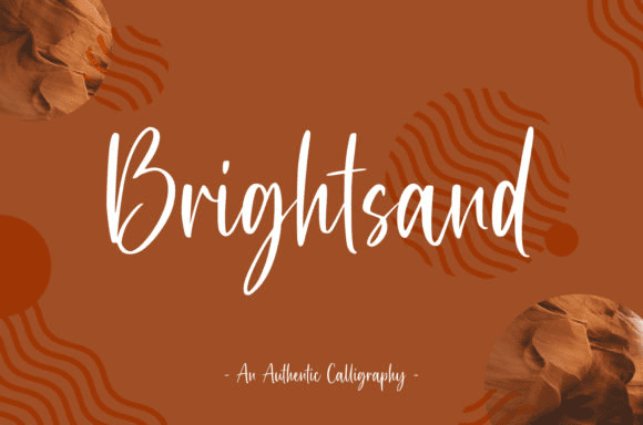 [Creativefabrica] Brightsand Font
