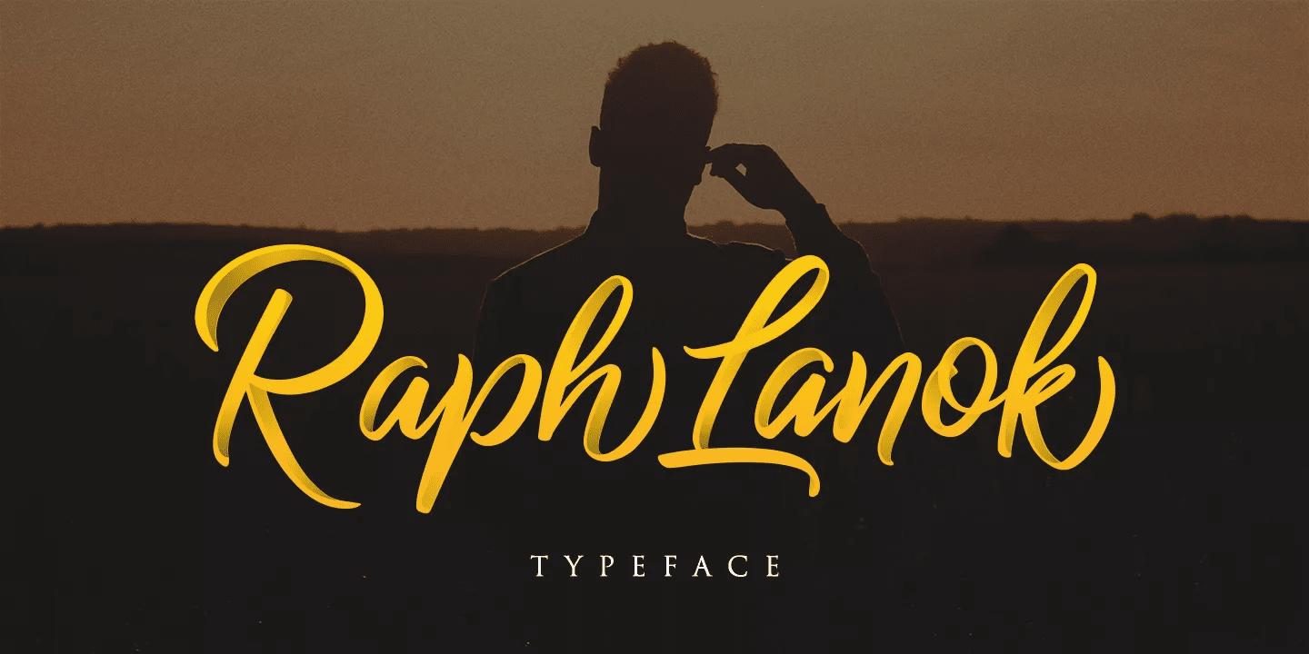 [Creativemarket] Raph Lanok Font