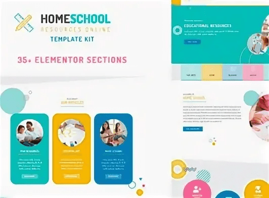 [Themeforest] HomeSchool - Elementor Template Kit