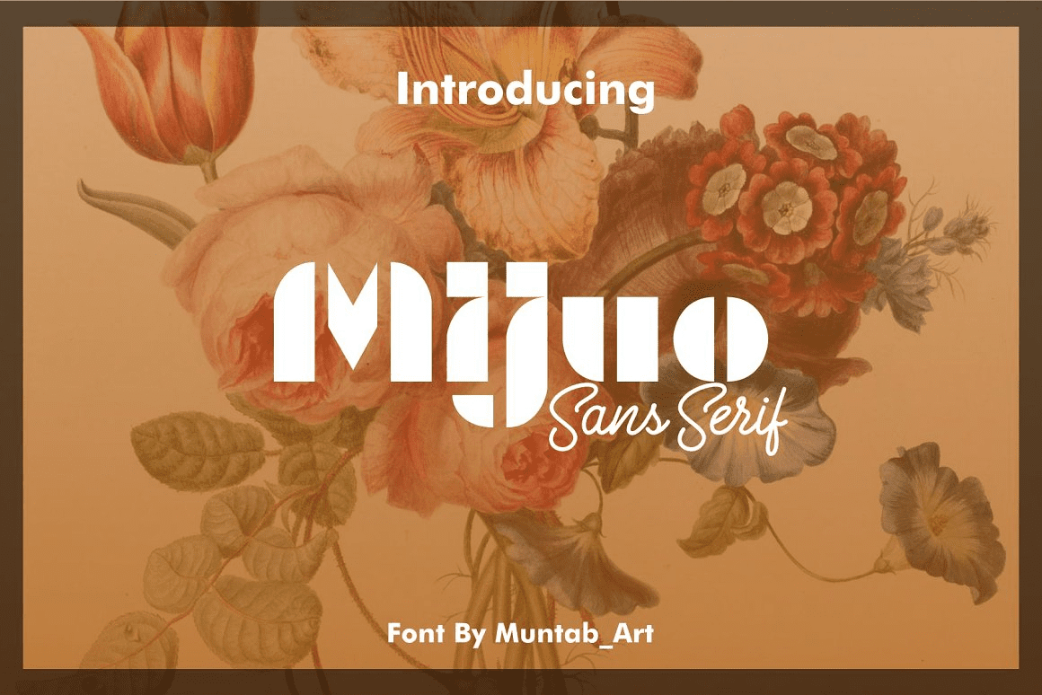 [Creativemarket] Mijuo - Modern Font