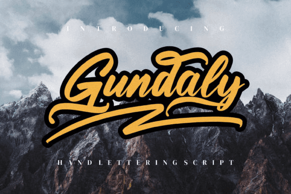 [Creativefabrica] Gundaly Font