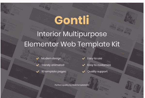 [Themeforest] Gontli - Interior Multipurpose Template Kit