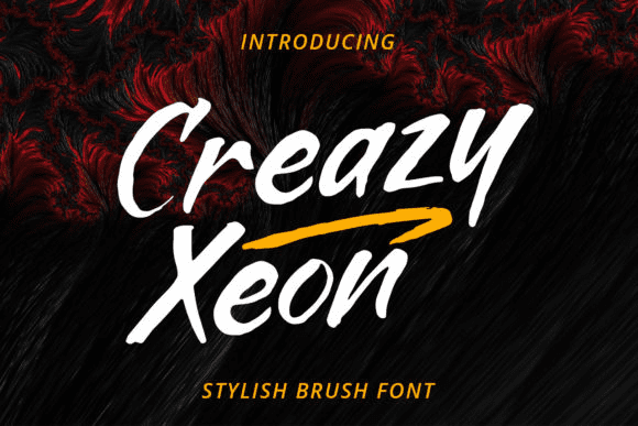 [Creativefabrica] Crazy Xeon Font