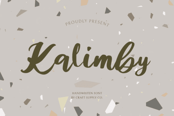 [Creativefabrica] Kalimby Font