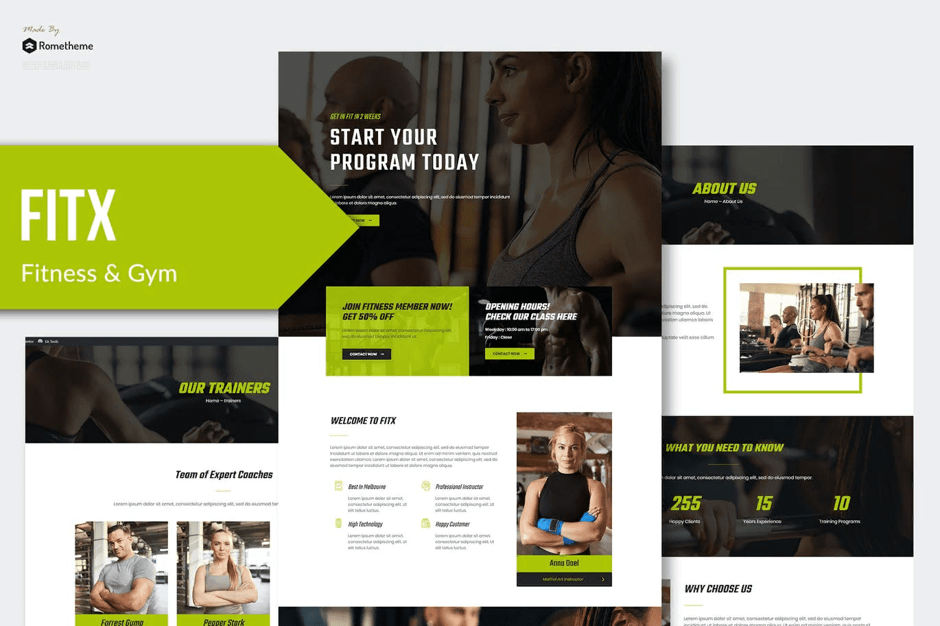 [Themeforest] Fitx - Fitness & Gym Template Kit