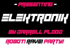 [Creativefabrica] Elektronik Font