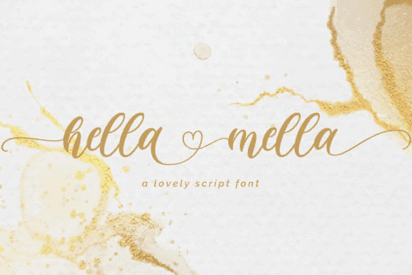 [Creativefabrica] Hella Mella Font