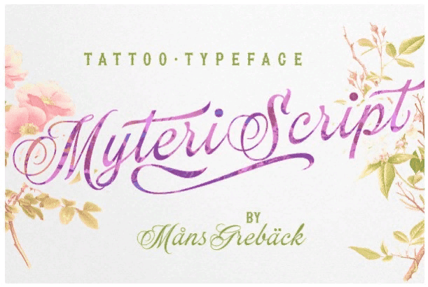 [Creativemarket] Myteri Script Font