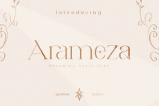 [Creativefabrica] Arameza Font
