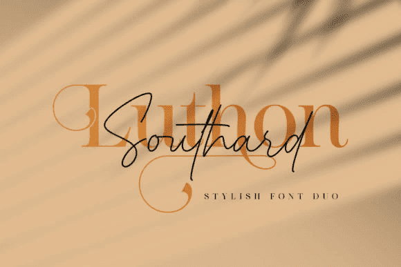 [Creativefabrica] Luthon Southard Font