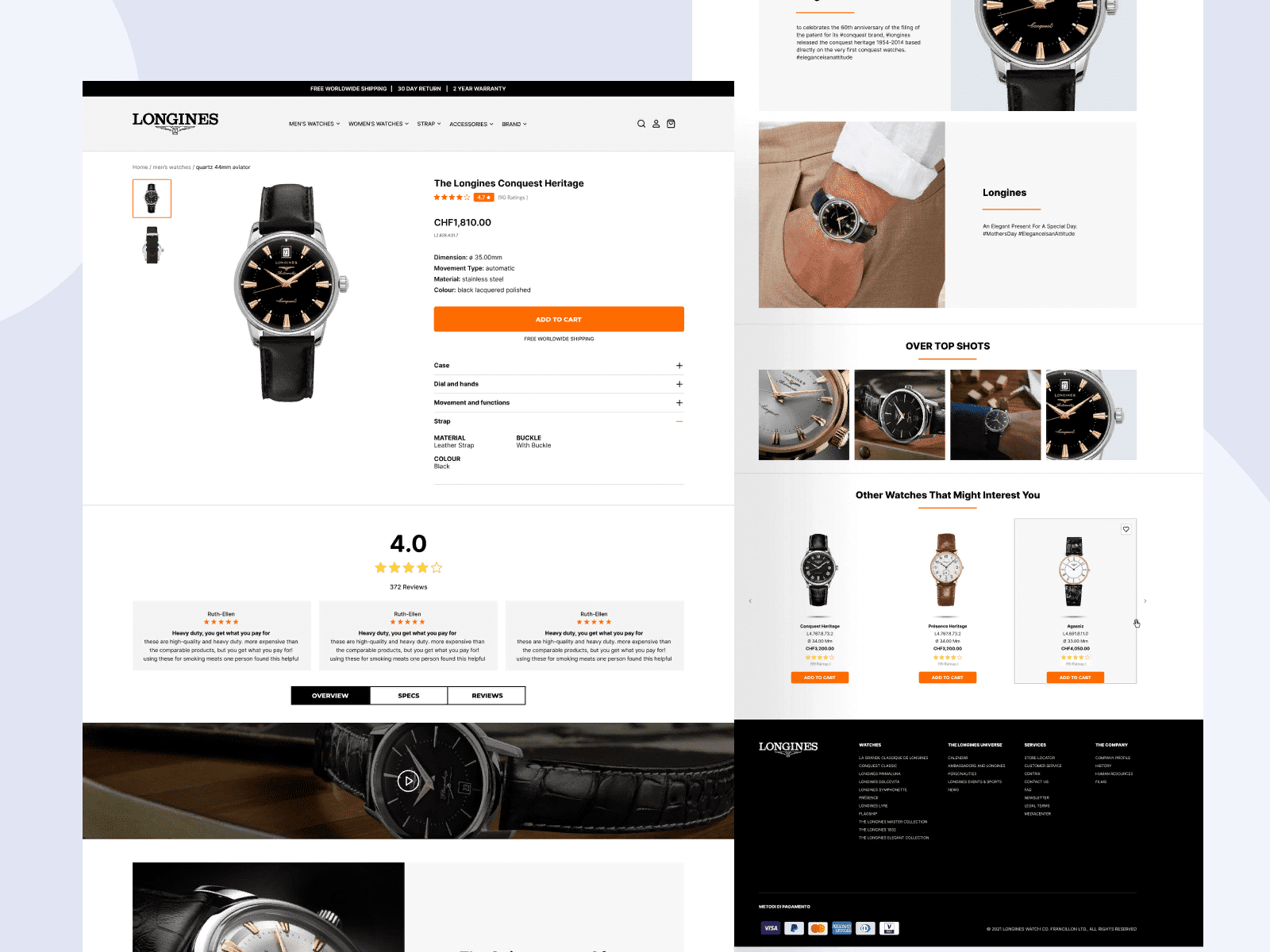 [Uplabs] Watch Product detail (2021)
