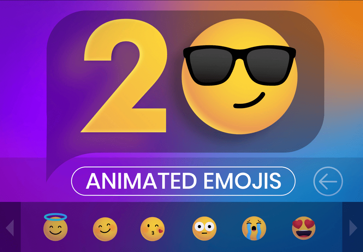 [UI8] Animovin Emoji Pack - 20 Animated Emojis (2021)