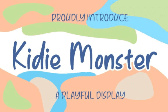 [Creativefabrica] Kidie Monster Font (2021)