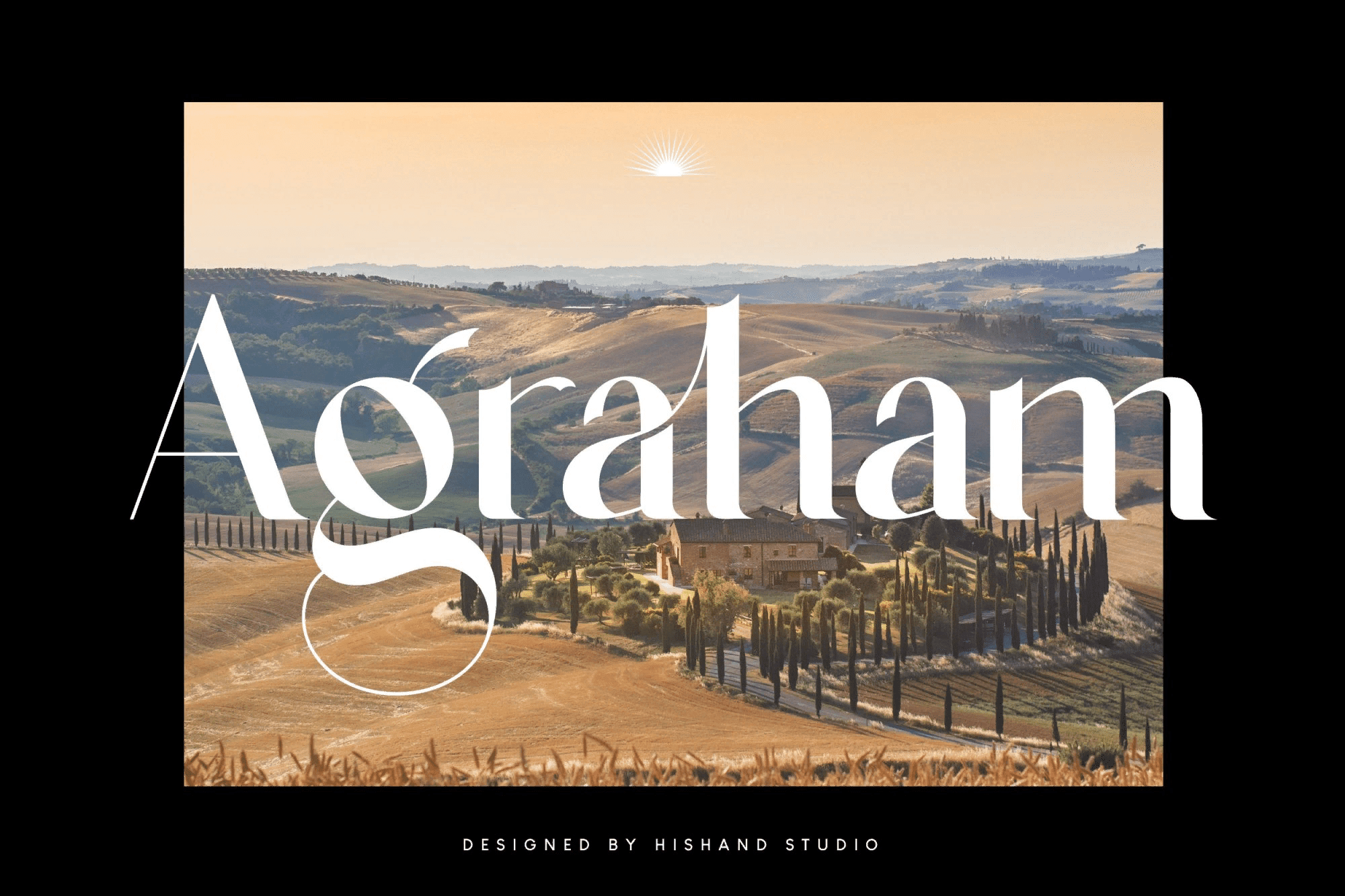 [Fontbundles] Agraham Serif Font (2021)