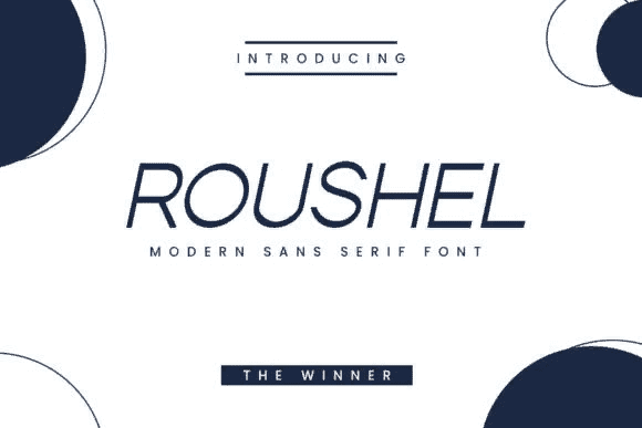 [Creativefabrica] Roushel Font (2021)