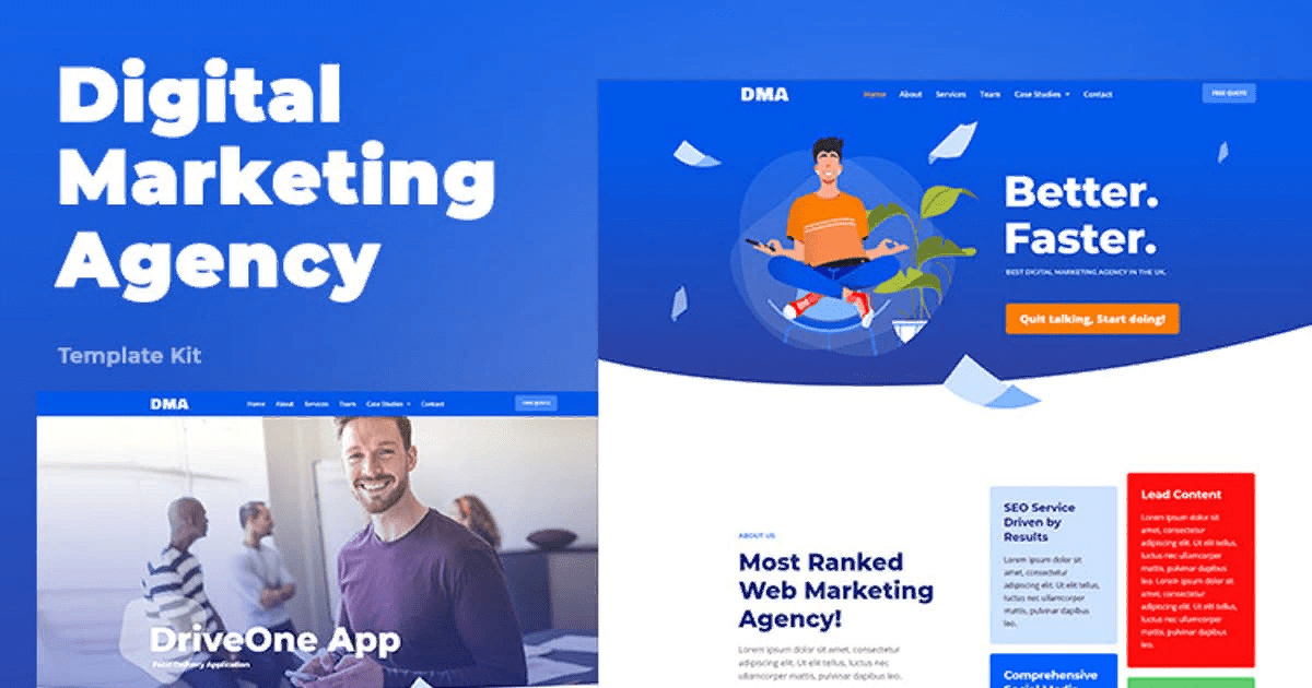[Themeforest] DMA - Digital Marketing Agency Template Kit