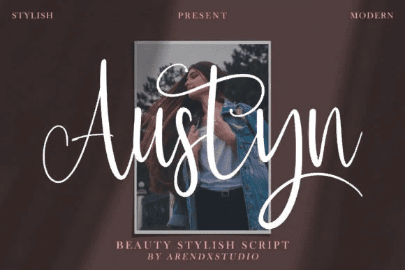 [Creativefabrica] Austyn Font (2021)