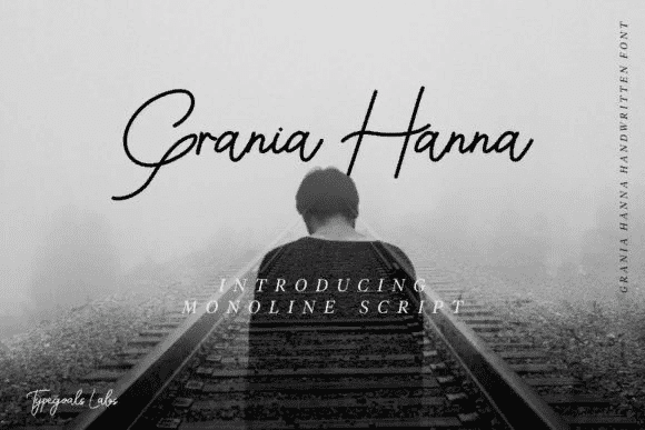[Creativefabrica] Grania Hanna Font (2021)