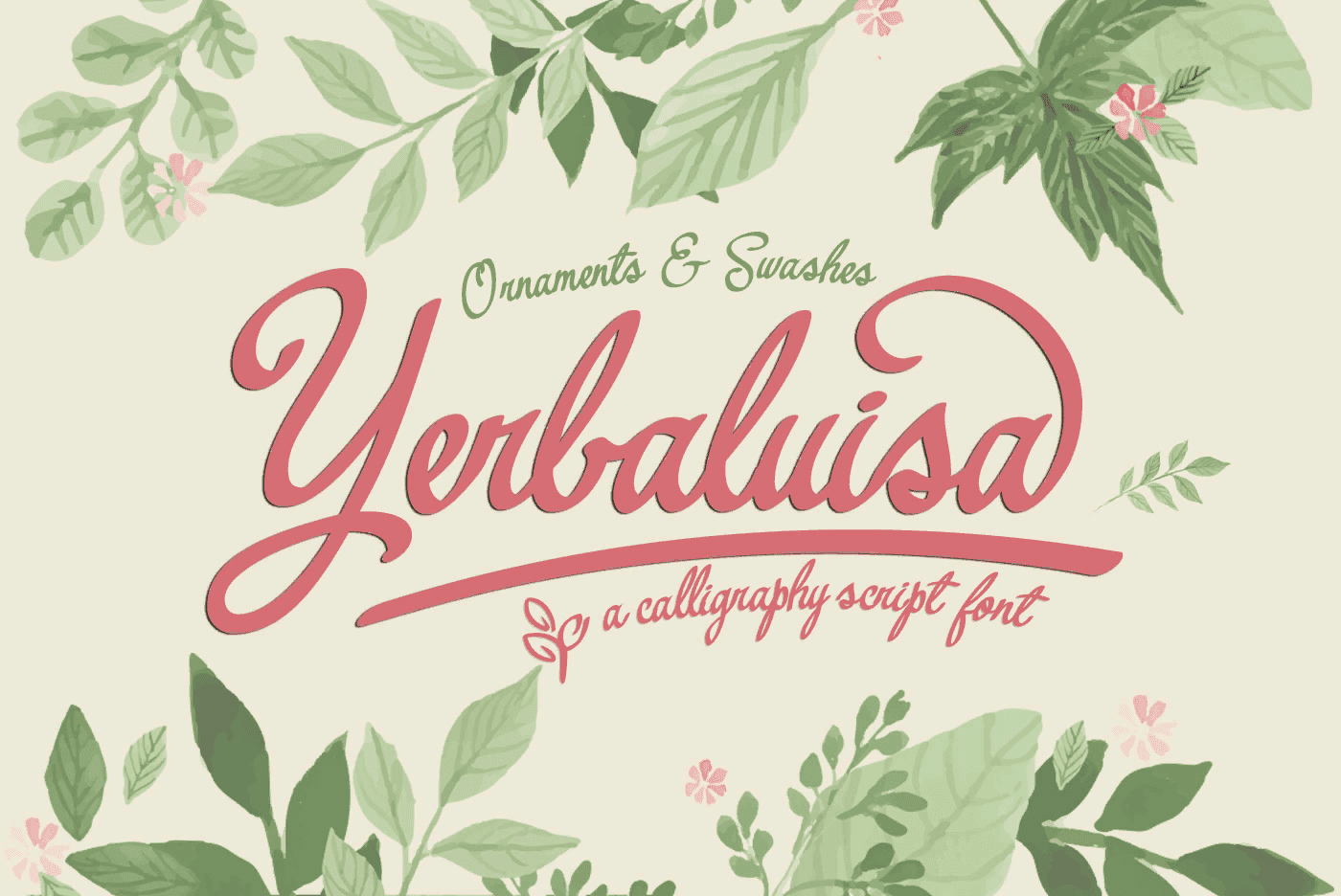 [Fontbundles] Yerbaluisa Font (2021)