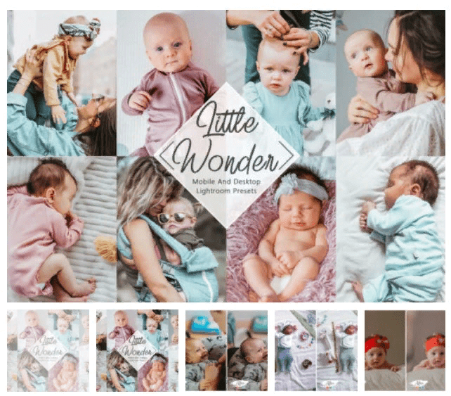 [Filtergrade] 10 Mobile Lightroom Preset Little Wonder (2021)