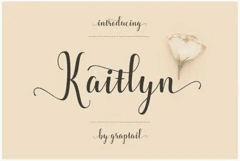 [Fontbundles] Kaitlyn Font (2021)