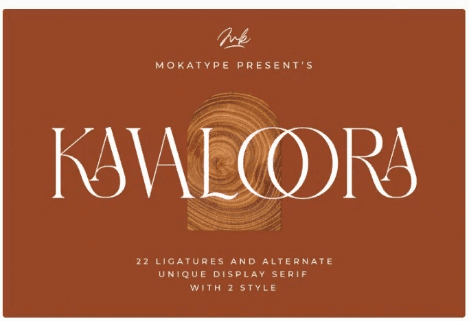 [Fontbundles] Kavaloora Font (2021)