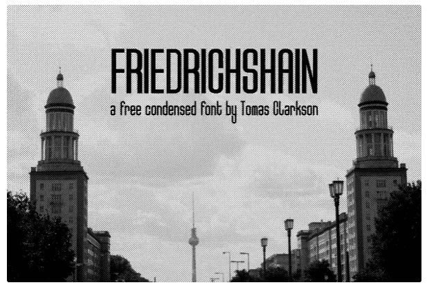 [Creativemarket] Friedrichshain Font (2021)