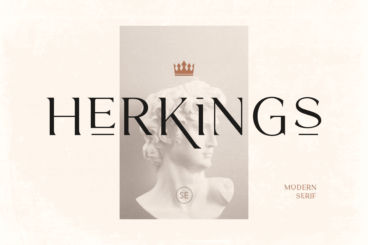 [Creativefabrica] Herkings Font (2021)