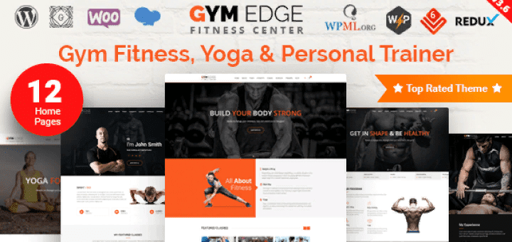 Gym Edge - Fitness WordPress Theme v4.2.3
