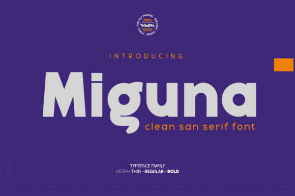 [Creativefabrica] Miguna Font (2021)