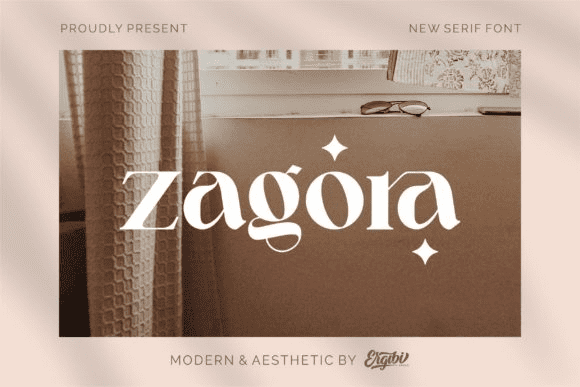 [Creativefabrica] Zagora Font (2021)