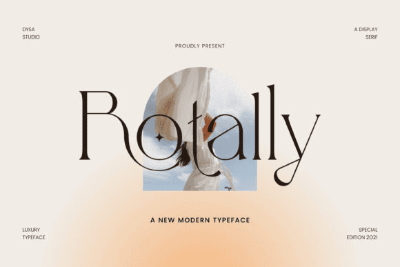 [Creativefabrica] Rotally Font (2021)