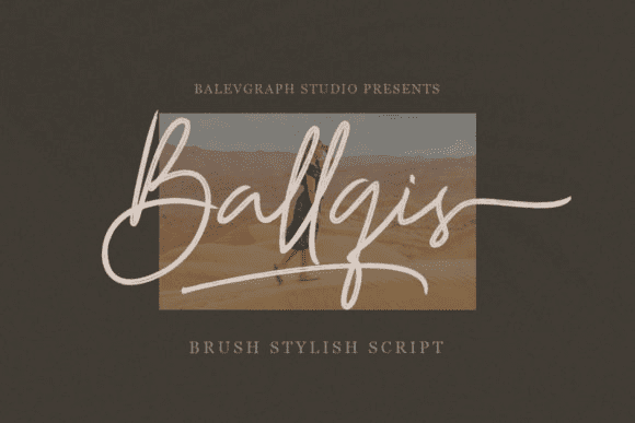 [Creativefabrica] Ballqis Font (2021)
