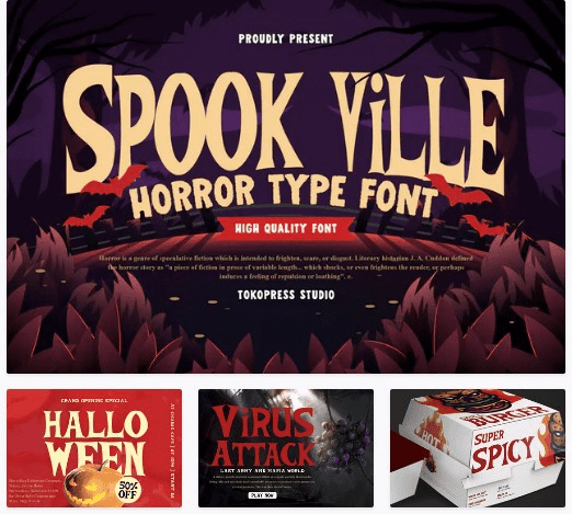 [Elements.Envato] Spook Ville Font (2021)