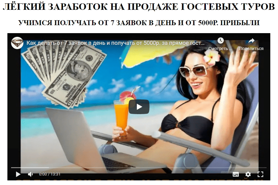 [Алексей Фадеев] Лёгкий заработок на продаже туров (2021)