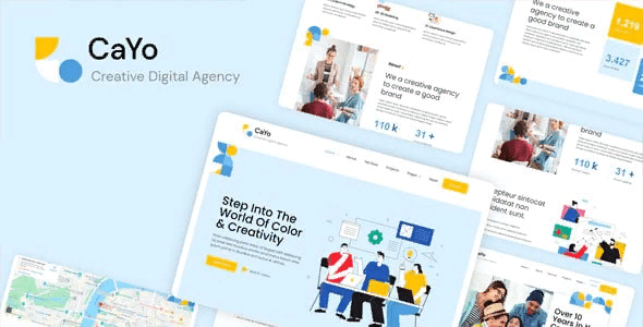 [Themeforest] CaYo - Creative Agency Elementor Template Kit