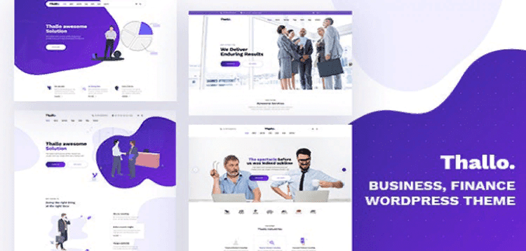 Thallo – Consulting & Finance WordPress Theme