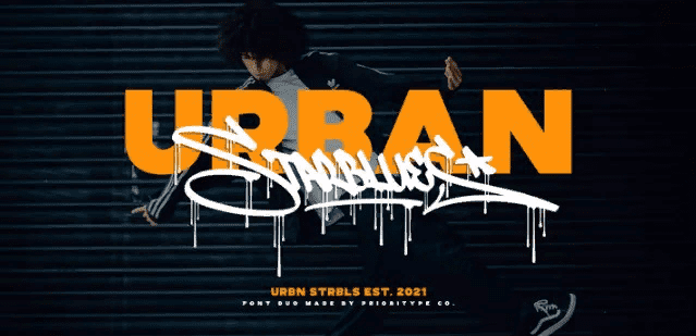 [Myfonts] Urban Starblues Font (2021)