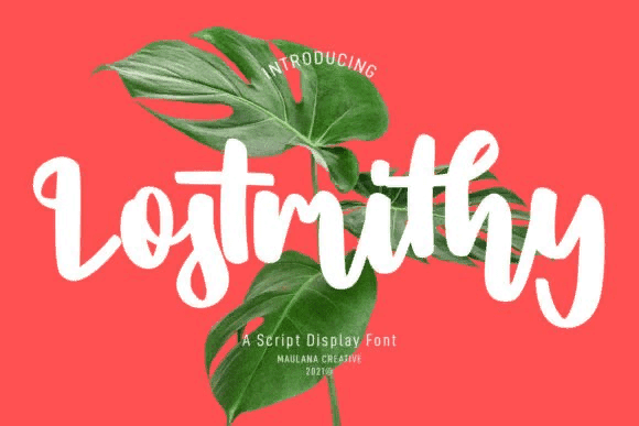 [Creativefabrica] Lostmithy Font (2021)