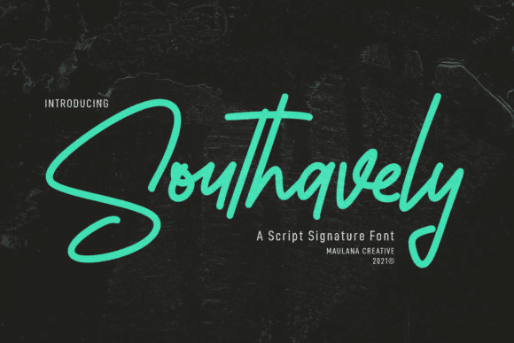 [Creativefabrica] Southavely Font (2021)